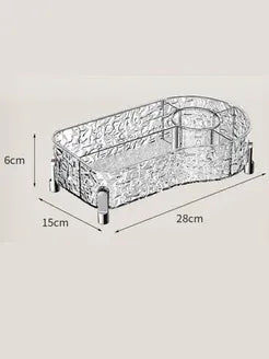 Glacier Makeup with Brush Holder