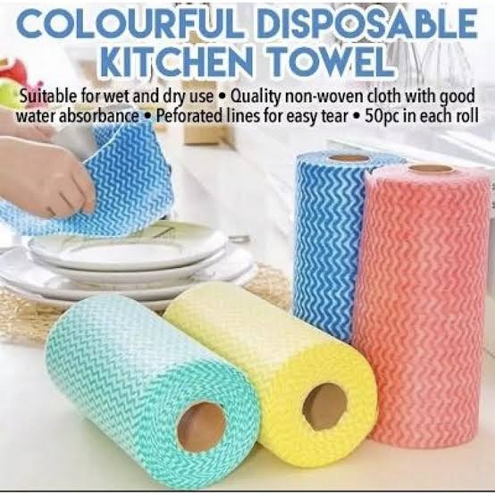 50PCS Non Woven Wiping Towel Wash