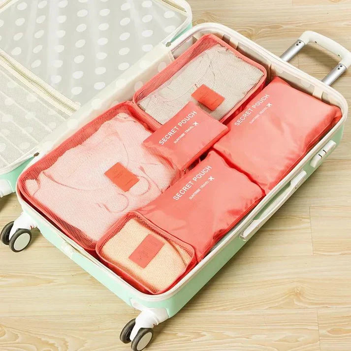 6 Pcs Travel Bags