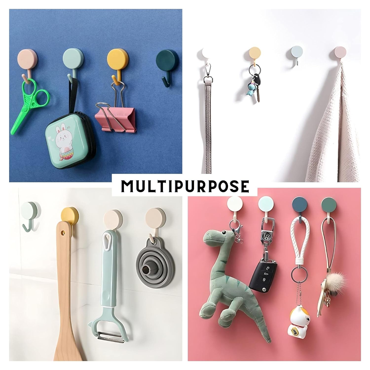 Sticky Round Hook (Pack of 16)