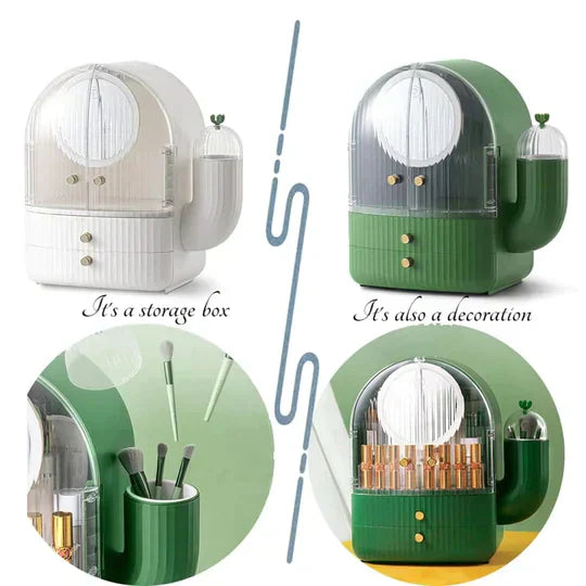 Cactus Cosmetic Organizer