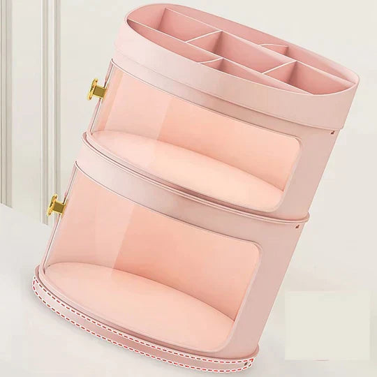 Clear Vanity Makeup And Cosmetic Organizer