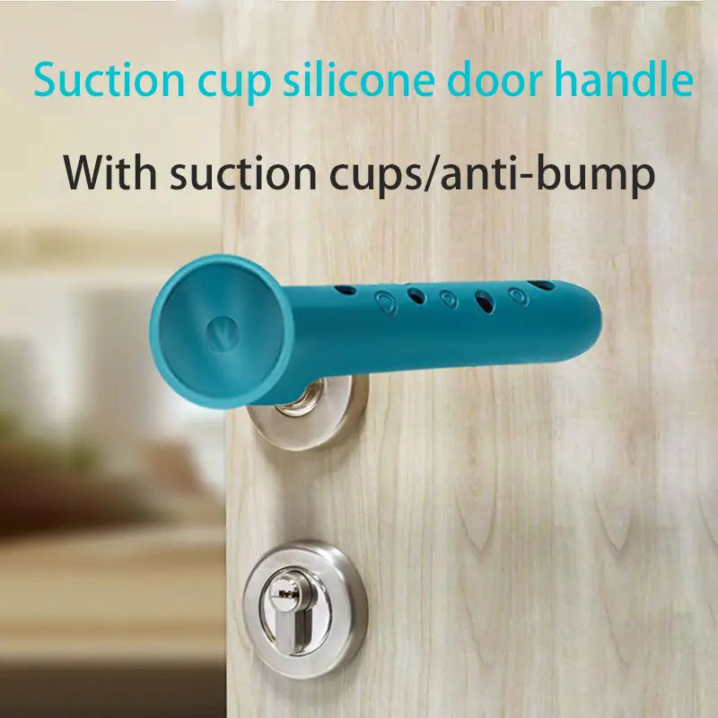 2 In 1 Silicon Door Knob Cover