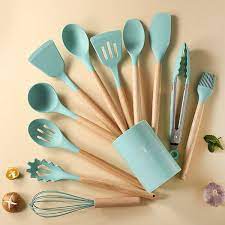 12 Pcs Silicone Cooking Utensils
