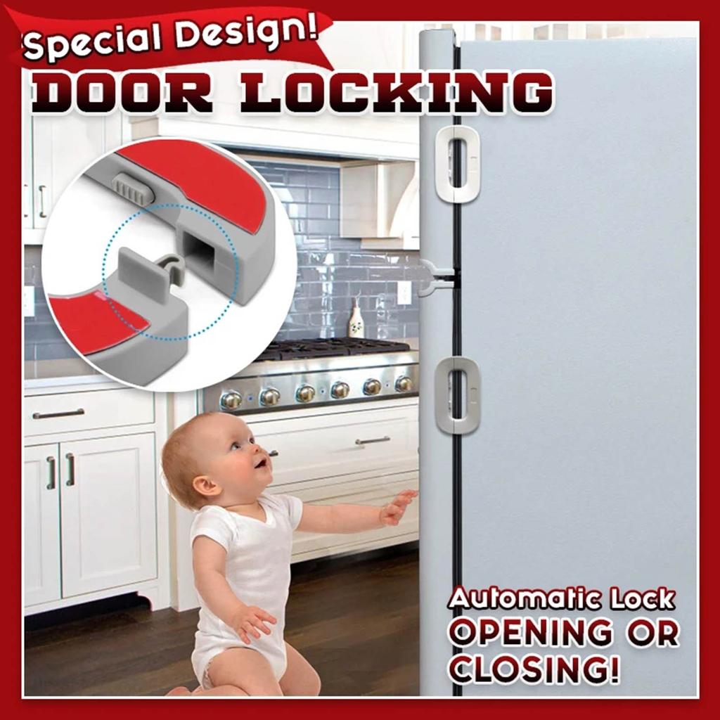 Refrigerator Lock for Child Safety
