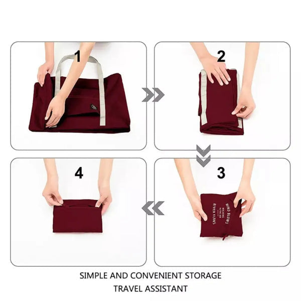 Foldable Travel Bag - Multicolor