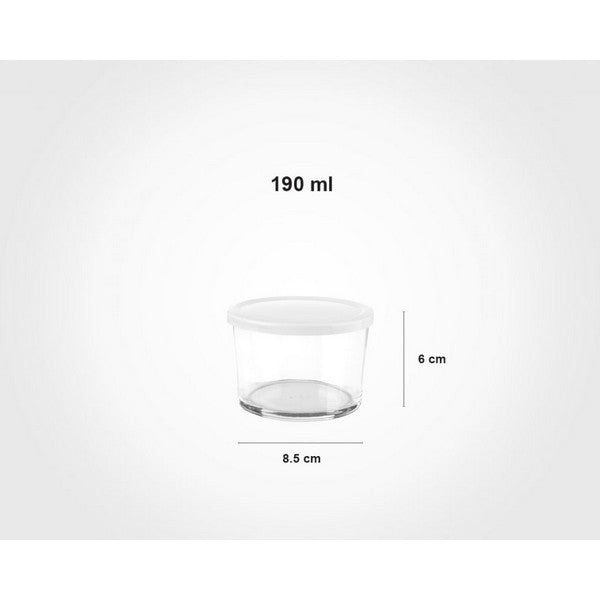 Limon 3 Pcs Glass Bowl