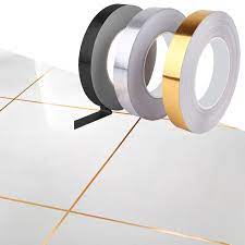 5 Meter Brushed Gold Silver Floor Edging Waterproof