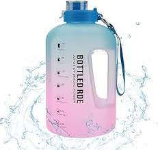 2.2 Large Capacity Travel Motivational  Water Bottle