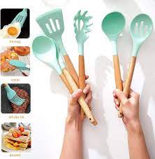 12 Pcs Silicone Cooking Utensils