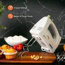 5-Speed With Turbo Hand Food Mixer