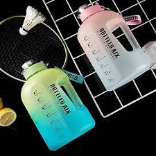 2.2 Large Capacity Travel Motivational  Water Bottle