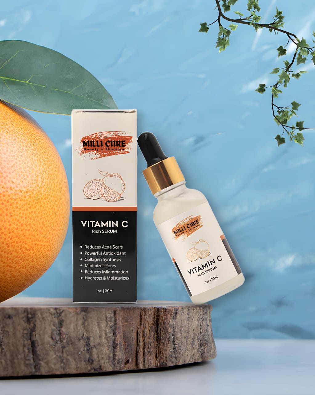 Milli Cure Organic Vitamin C Serum