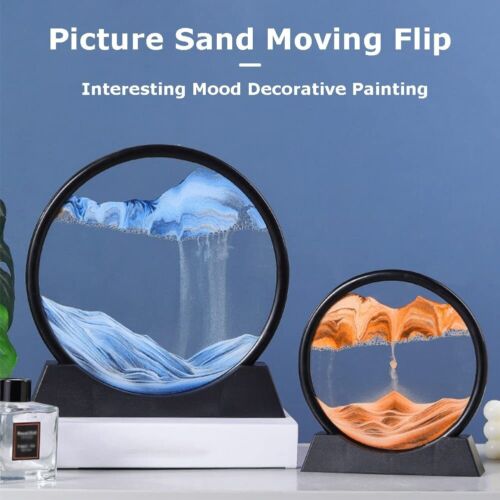 3D Art Sand Glass Picture